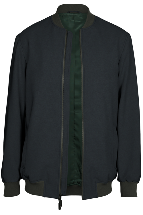 Forest Melange Bomber Jacket