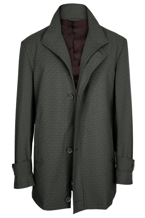 Outerwear Essentials Grey Solid