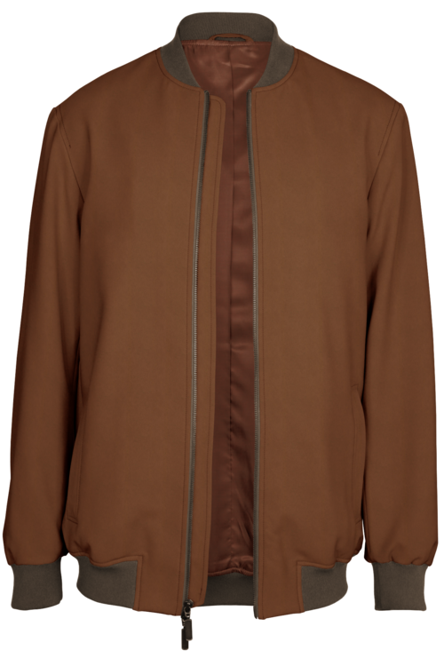 Honey Solid Bomber Jacket