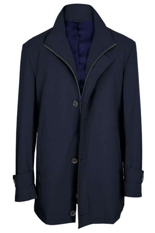 Outerwear Essentials Navy Solid