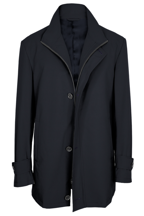 Outerwear Essentials Navy Solid