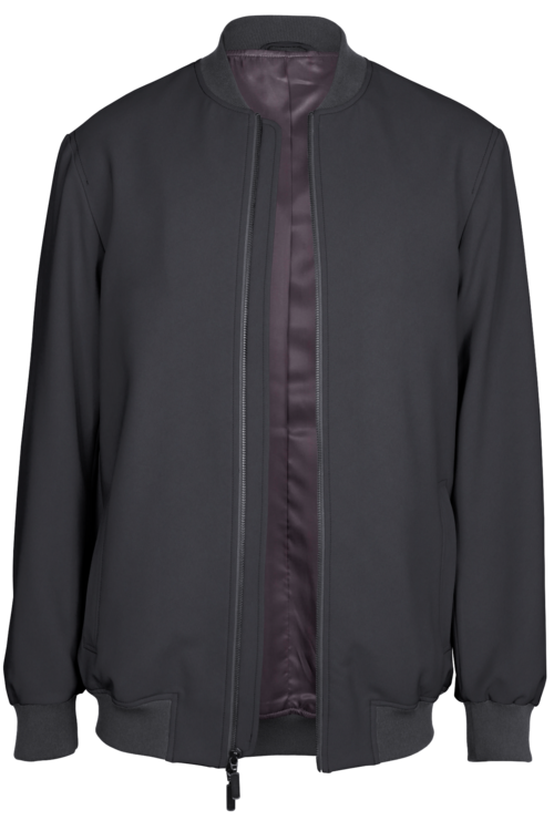 Slate Solid Bomber Jacket