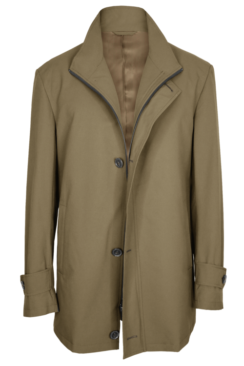Outerwear Essentials Tan Solid