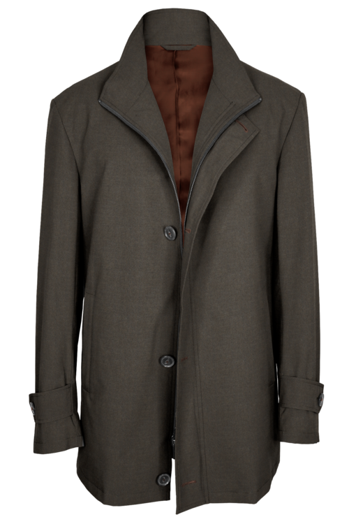 Outerwear Essentials Taupe Melange