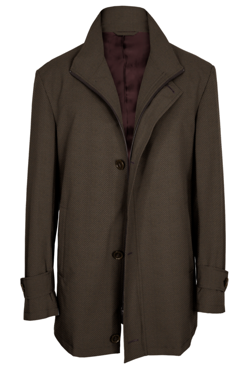 Outerwear Patterns Tan Nailhead