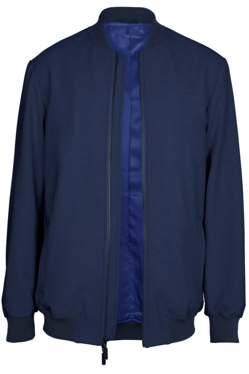 Royal Melange Bomber Jacket