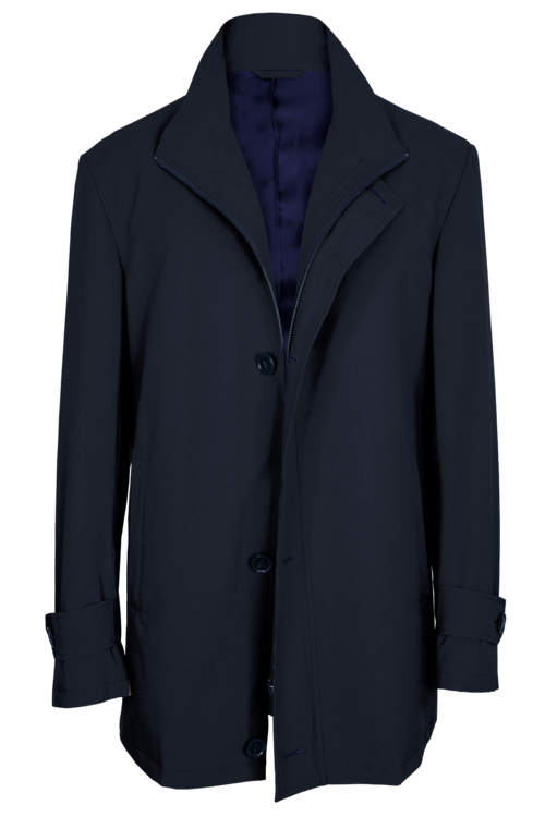 Outerwear Patterns Deep Navy Solid