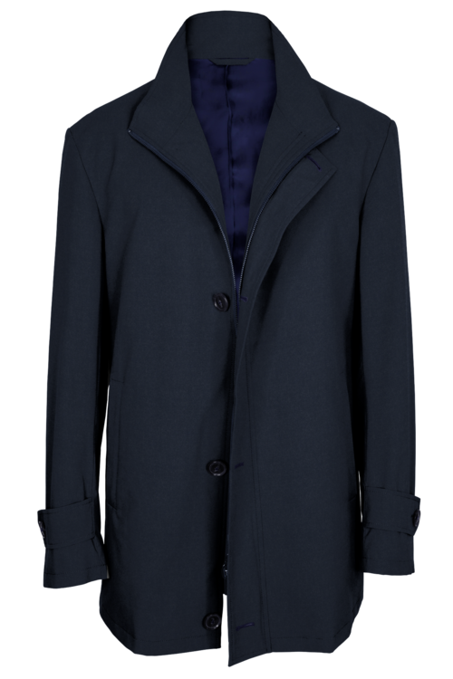 Outerwear Patterns Char Blue Solid
