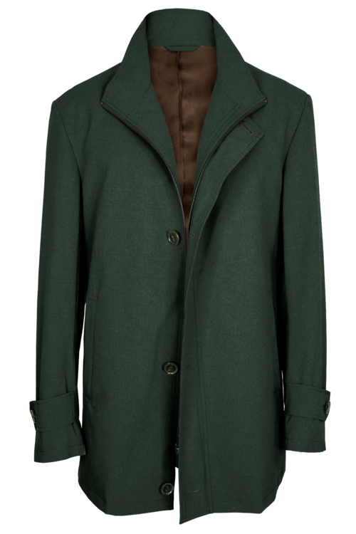 Outerwear Patterns Olive Melange