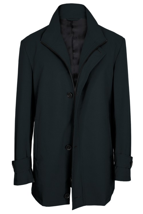 Outerwear Patterns Black Solid