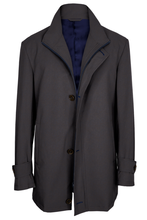 Outerwear Tonals Blue Brown Twill