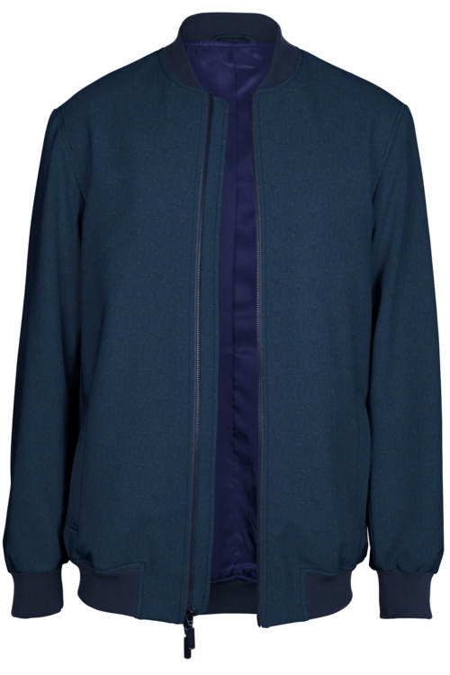 Blue Donegal Bomber Jacket