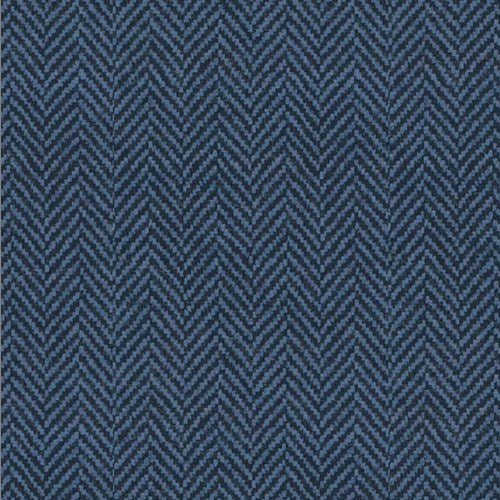 Original Light Blue Herringbone fabric swatch