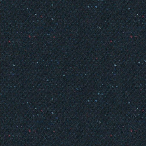 Original Midnight Navy Donegal fabric swatch