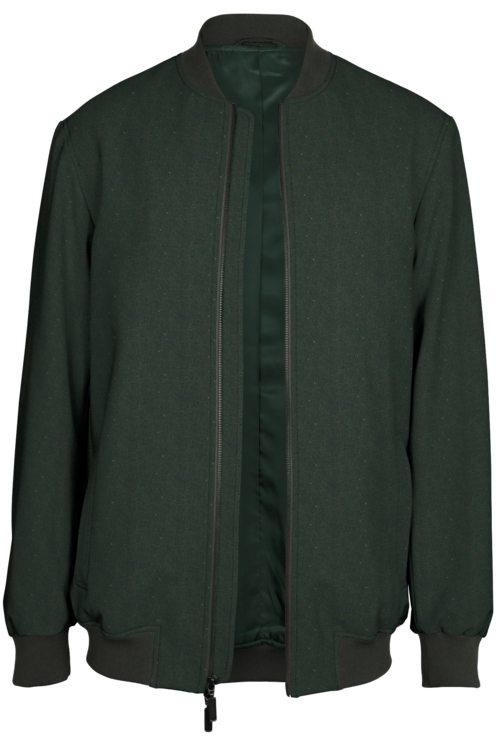 Olive Donegal Bomber Jacket