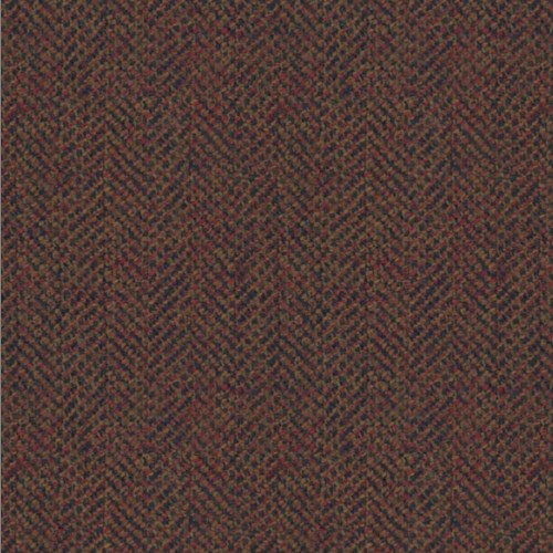 Original Rust Herringbone fabric swatch