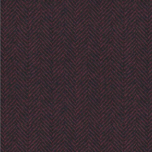 Original Wine Herringbone fabric swatch
